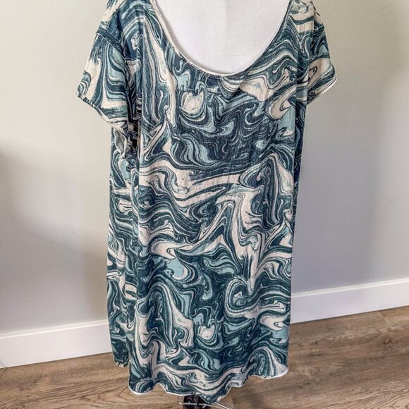 Adore Me Marble Lounge Dress - Picture 12 of 12